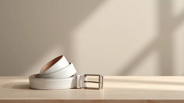 Comment choisir une ceinture blanche pour homme adaptée à votre style