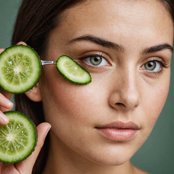 Comment utiliser le concombre pour réduire les poches sous les yeux?